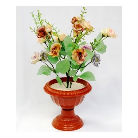 Цветы  в вазоне 32601-4