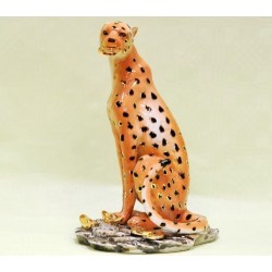 Статуэтка леопард с монетами 2128020