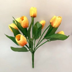Цветы искусственные тюльпаны,букет 758-80