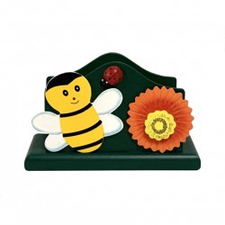 Салфетница деревянная "Пчелка"